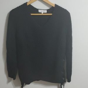 Black Knit Sweater